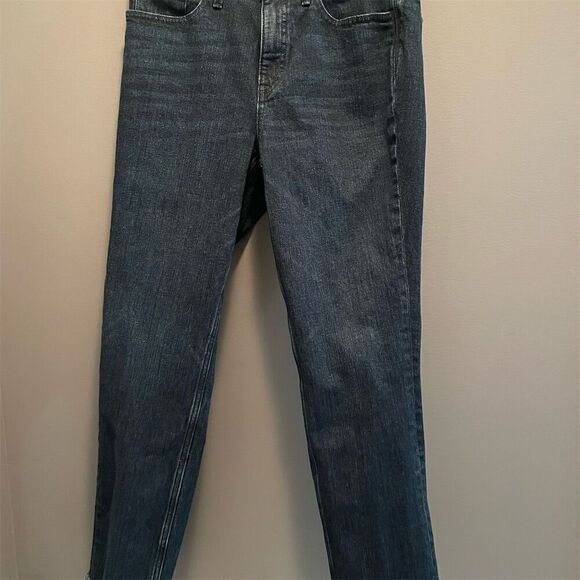 Vineyard Vines Denim - Vineyard Vines Women's Cropped Jeans Size 28 Dark Blue Relaxed Fit